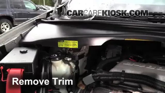 2004 Chevrolet Venture LS 3.4L V6 Battery Replace